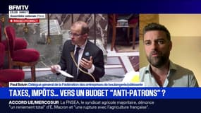 Budget à l'Assemblée nationale: "C'est véritablement devenu la Foire du Trône", indique Paul Bovin, délégué général de la Fédération des entreprises de boulangerie/pâtisserie