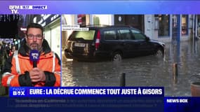 Crues dans l'Eure: "Une quinzaine de pavillons sous l'eau", déclare José Cerqueira, maire de Gisors