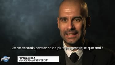 Pep Guardiola, l'entraîneur de Manchester City