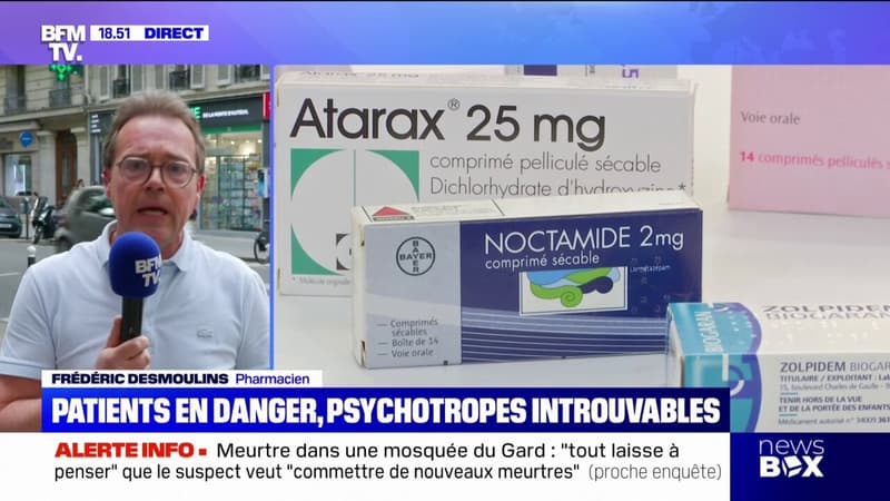 Pénurie de médicaments psychotropes: 