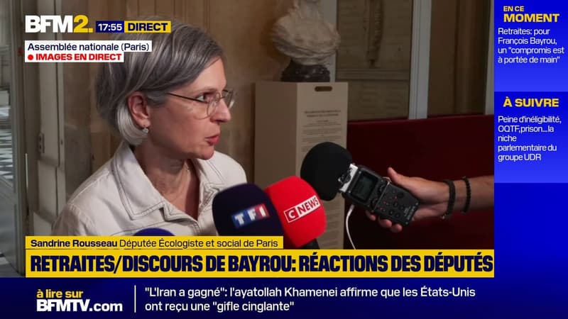 Retraites: pour Sandrine Rousseau, 