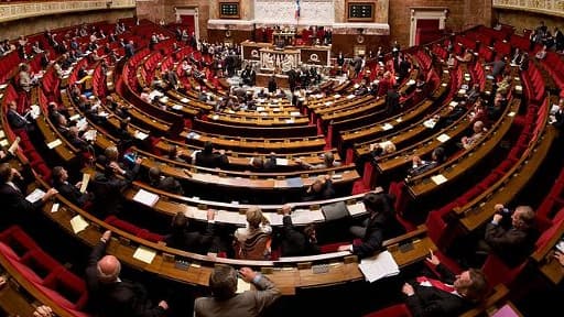 L'hémicycle de l'Assemblée nationale