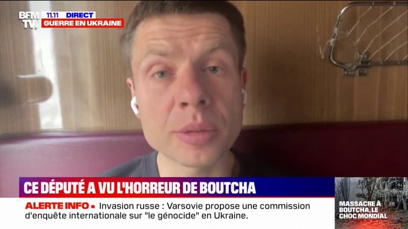 Massacre de Boutcha: pour le député ukrainien Oleksiy Goncharenko, 