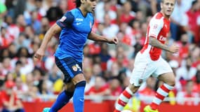 Radamel Falcao face à Arsenal 
