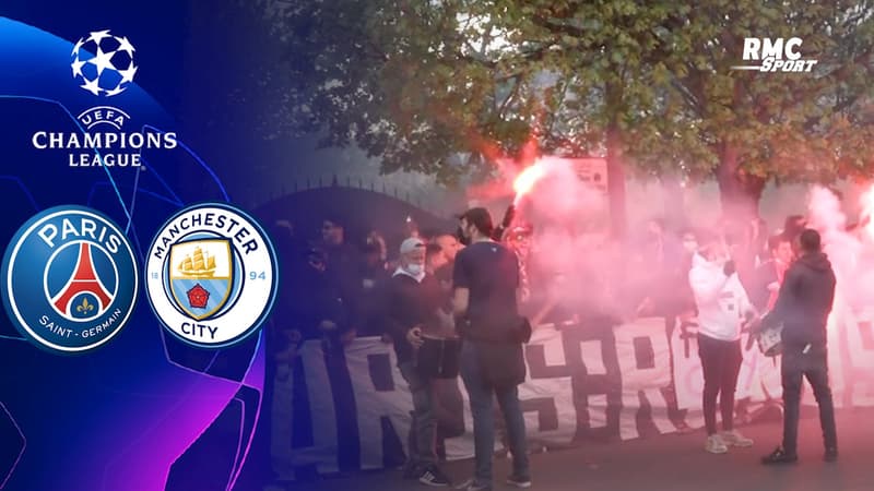 PSG - Manchester City : fumigènes et chants... les supporters parisiens déjà chauds avant la demi-finale