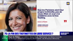 Paris: Anne Hidalgo appelle les habitants à voter pour le maintien ou l'interdiction des trottinettes en libre-service
