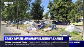 Crack à Paris: un an après, rien n'a changé