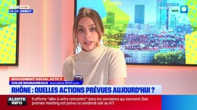 Rhône : quelles actions prévues aujourd'hui ? 