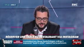 Réserver une table au restaurant, c'est désormais possible via Instagram