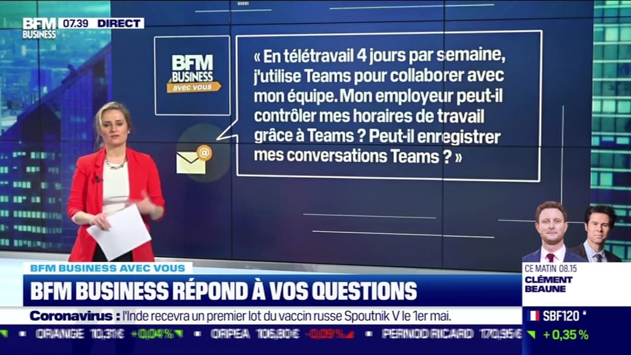 Revoir Bfm business avec vous du 27 Avril