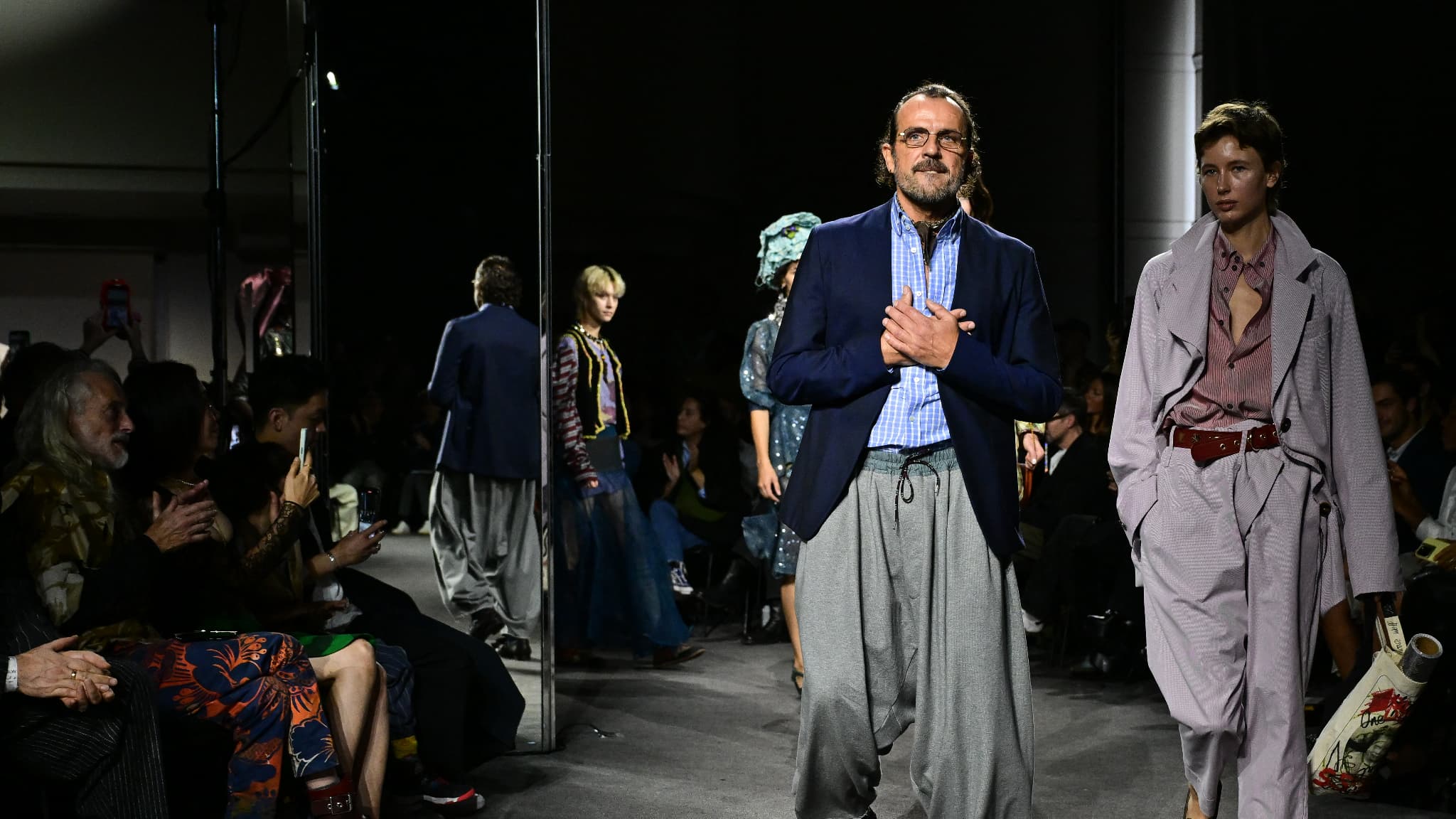 Andreas Kronthaler, Vivienne Westwood, printemps-été 2024 Andreas Kronthaler, Vivienne Westwood, printemps-été 2024