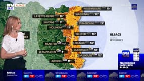 Météo Alsace: ciel couvert avec des averses parfois orageuses