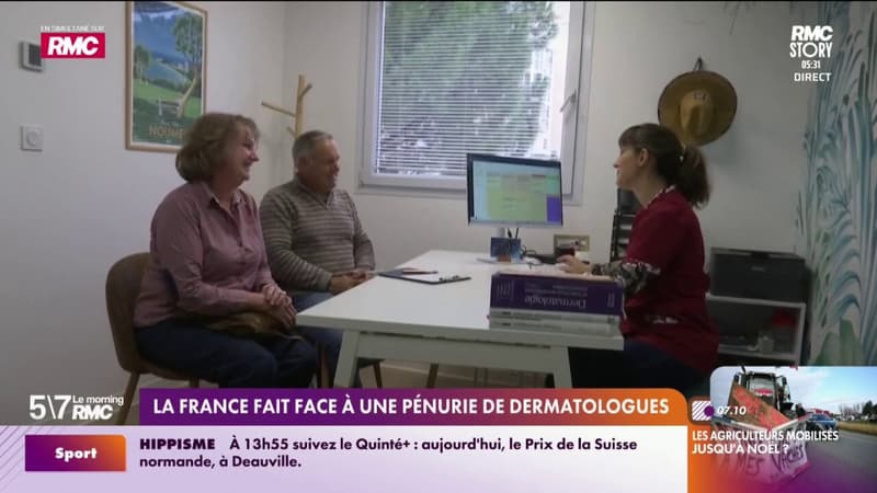 La France fait face à une pénurie de dermatologues