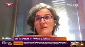 Cette famille a réservé son logement de vacances qui était en fait occupé