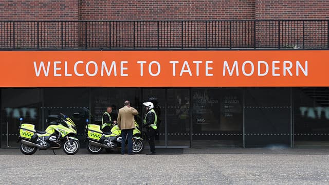 La Tate Modern à Londres.