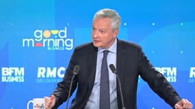 Bruno Le Maire, ministre de l'Economie et des Finances sur le plateau de BFM Business le 27 octobre 2022