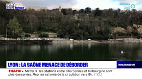 Lyon: la Saône menace de déborder