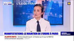 Manifestations contre la réforme des retraites: la porte-parole de la préfecture de police assure que les forces de l'ordre et secours "n'interviennent qu'en cas de nécessité"