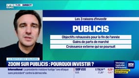 Le match des valeurs : Zoom sur Publicis, pourquoi investir ? - 21/10