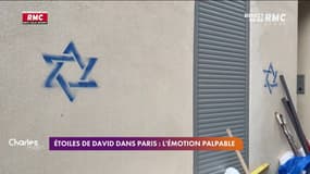 Étoiles de David dans Paris: l'émotion palpable