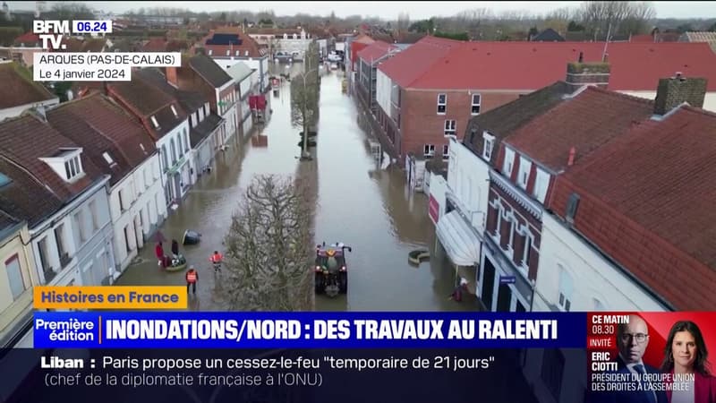 Après les inondations record dans le Pas-de-Calais, les habitants inquiets face à la lenteur des travaux