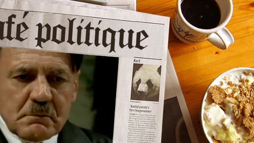 Capture d'écran du film "La Chute".