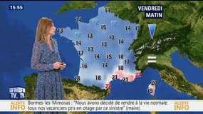 La météo pour ce vendredi 28 juillet 2017