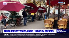 Paris: plus de 15.000 contraventions pour les terrasses estivales
