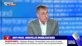 Le Dr Jean-Paul Ortiz "déplore le type d'attitude" des soignants qui ne veulent pas se faire vacciner