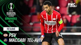Résumé : PSV 1-0 Maccabi Tel-Aviv - Conference League (barrage aller)