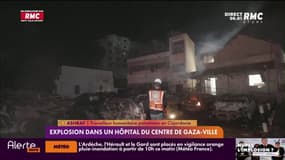 Explosion dans un hôpital du centre de Gaza-ville