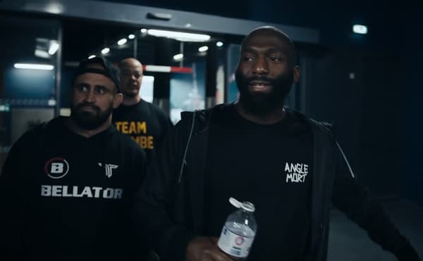 Cédric Doumbé à son arrivée à Bercy, le 17 mai 2024