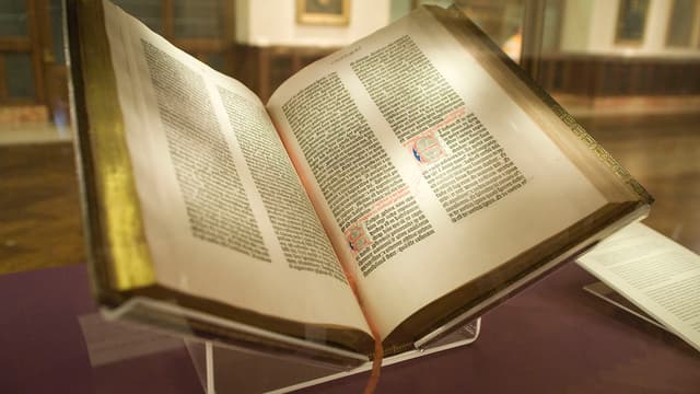 Bible de Gutenberg 