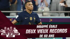 Coupe du monde 2022 : Mbappé égale deux vieux record de 60 ans