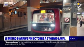Lyon: le métro B arrive fin octobre à Saint-Genis-Laval