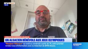 Christophe, bénévole alsacien pour les JO 2024, assure que l'événement va être "une fête"