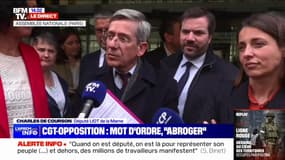 Retraites: "Le dernier mot est à l'Assemblée nationale" estime Charles de Courson, député Liot de la Marne