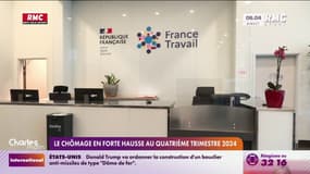Le chômage en forte hausse au quatrième trimestre de 2024 