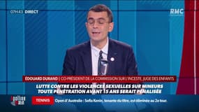 Inceste: "Il faut protéger les enfants" Edouard Durand, co-président de la commission sur l'inceste,