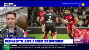 RCT: la colère des supporters après l'annonce du départ de Tolofua