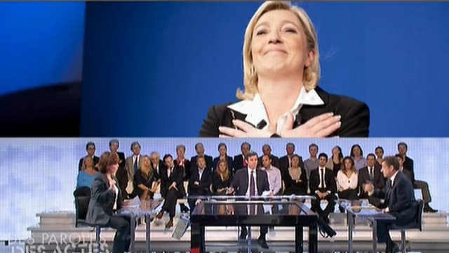 Marine Le Pen est l'invitée Des Paroles et des actes jeudi sur France 2.