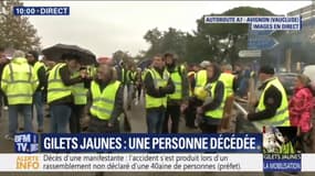 Gilets jaunes : un mort et deux blessés