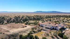 Le ranch Zorro dans l'État du Nouveau-Mexique, aux États-Unis, le 8 mars 2026.