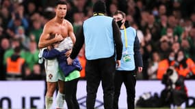 Cristiano Ronaldo après Irlande-Portugal