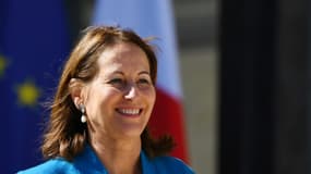 Ségolène Royal à l'Elysée le 12 avril 2017