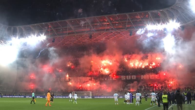 Ligue 1: un match Ã  huis clos pour Nice aprÃ¨s les incidents contre lâ€™OM