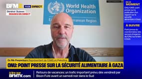 Gaza: "C'est la première fois qu'une famine est officiellement confirmée dans la région du Moyen-Orient", déclare le représentant de l'OMS en Palestine