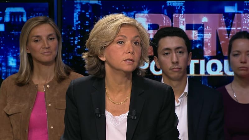 Valérie Pécresse était l'invitée de BFM Politique.