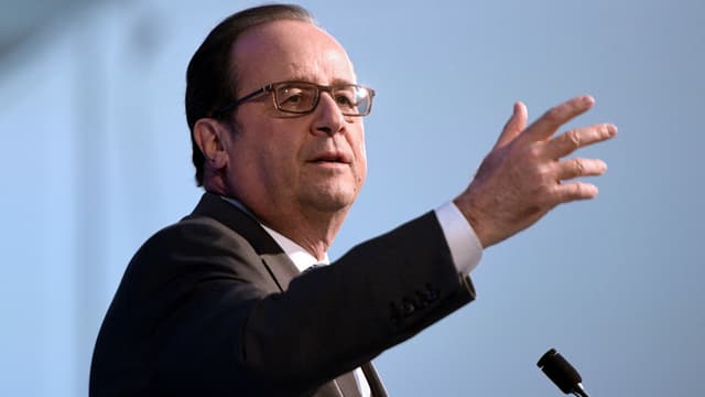 François Hollande à La Rochelle le 8 novembre 2016