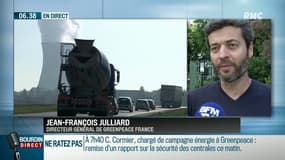 Centrales nucléaires: "Il y a un vrai problème de sécurité", estime le directeur général de Greenpeace France